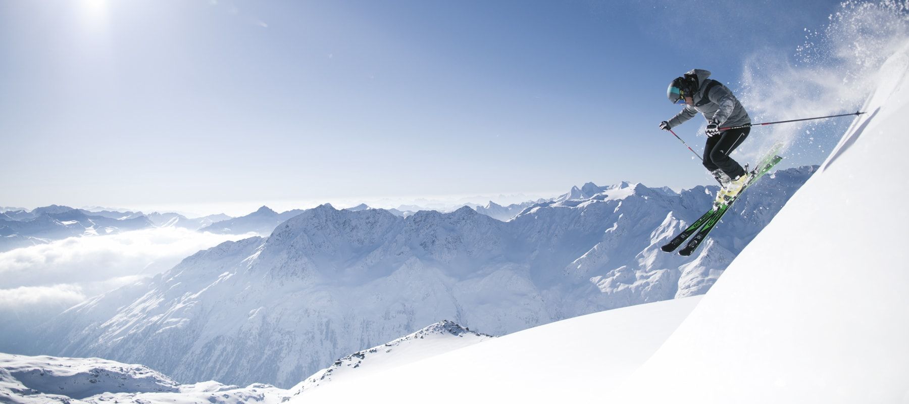 Sölden-Skifahrer