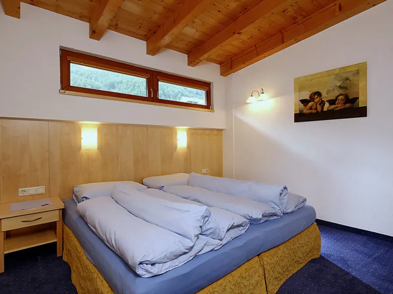 Schlafzimmer im Appartement Brunnenkogel