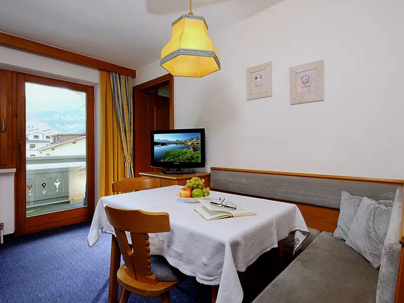 Wohnzimmer im Appartement Brunnenkogel