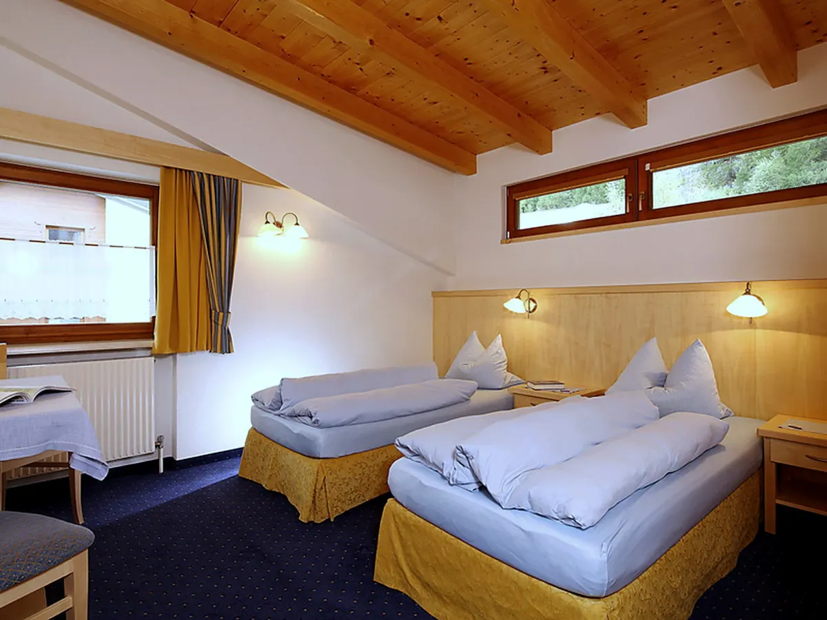 Schlafzimmer im Appartement Gaislachkogel