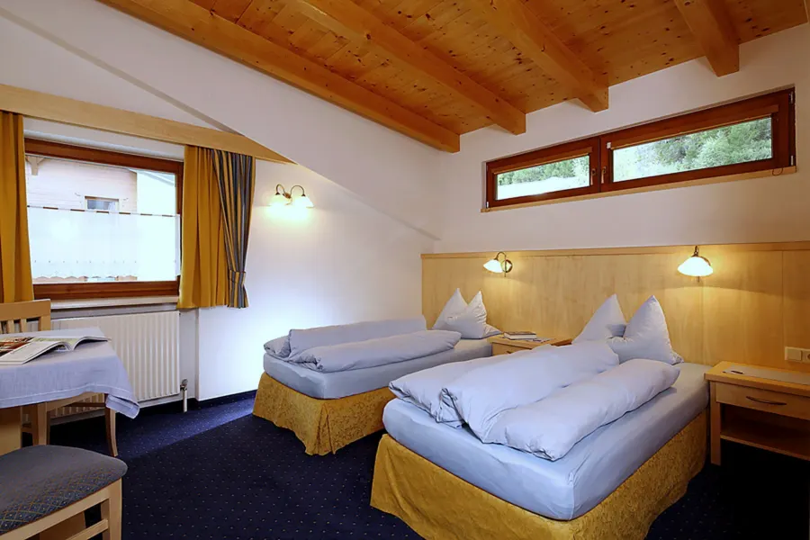 Schlafzimmer im Appartement Gaislachkogel