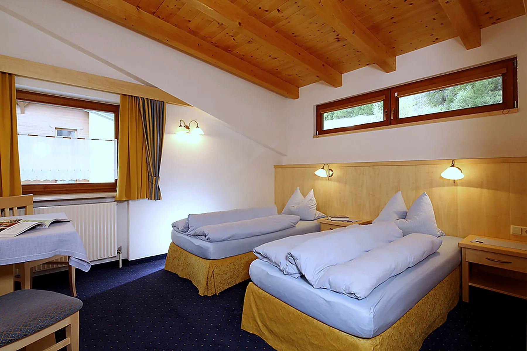 Schlafzimmer im Appartement Gaislachkogel